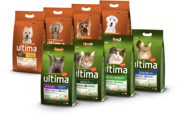 Product range for dogs and cat food